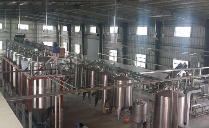 酵素粉劑、含片與液體生產(chǎn)線實(shí)例